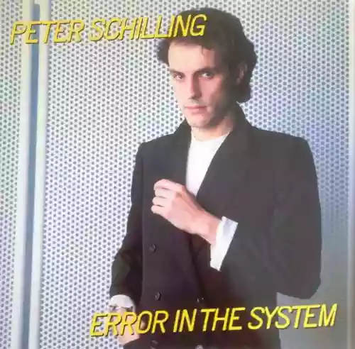 Cover Peter Schilling - Error in the System