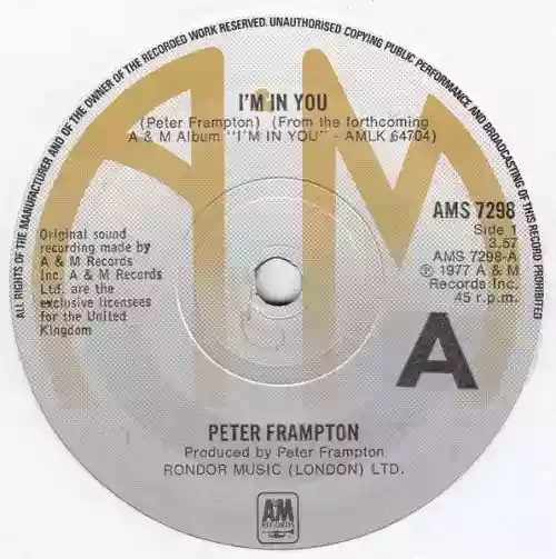 Cover Peter Frampton - I'm In You
