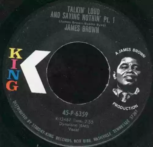 Cover James Brown - Talkin' Loud and Saying Nothin'