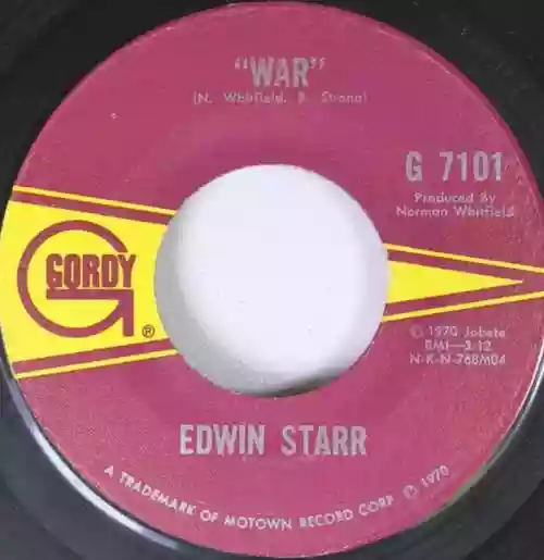 Cover Edwin Starr - War