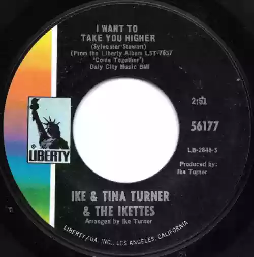 Cover Ike & Tina Turner - I Want to Take You Higher / Contact High