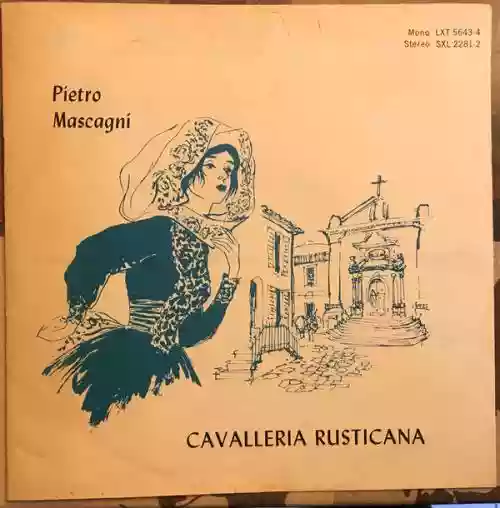 Cover Pietro Mascagni - Cavalleria Rusticana