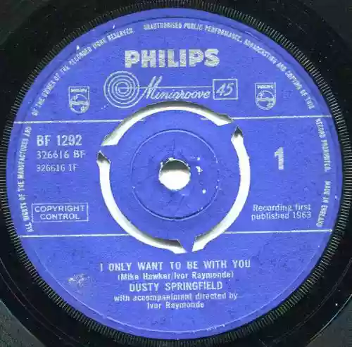 Cover Dusty Springfield - I Only Want to Be With You