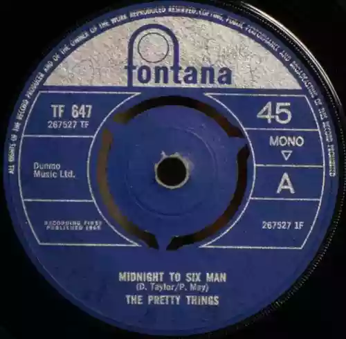 Cover The Pretty Things - Midnight to Six Man / Can't Stand the Pain