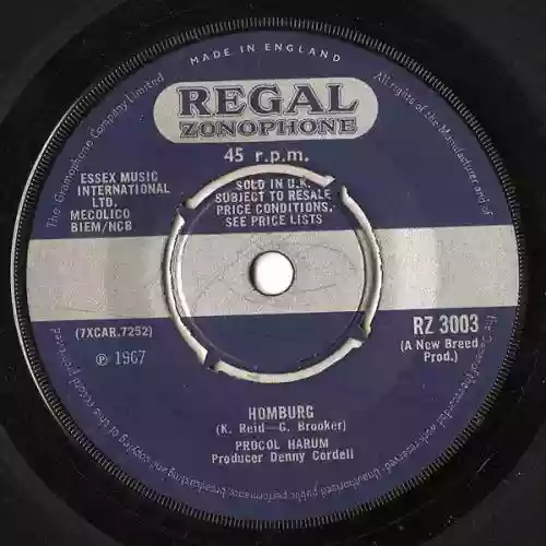 Cover Procol Harum - Homburg / Good Captain Clack