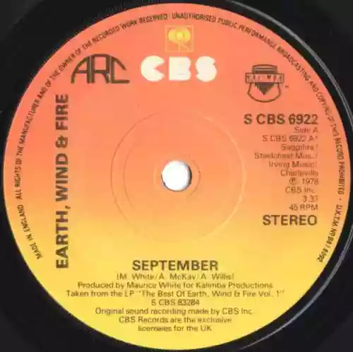 Cover Earth, Wind & Fire - September / Can't Hide Love