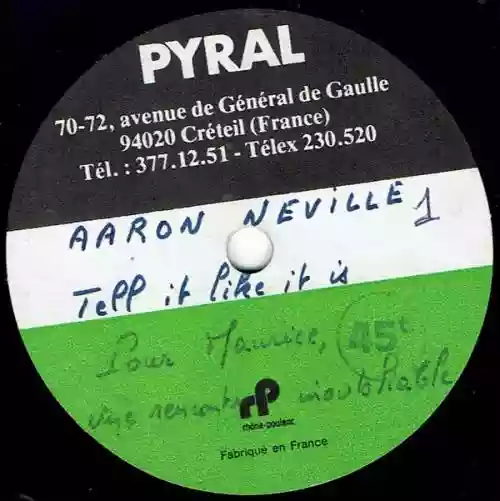 Cover Aaron Neville - Tell It Like It Is