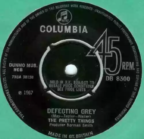 Cover The Pretty Things - Defecting Grey / Mr. Evasion