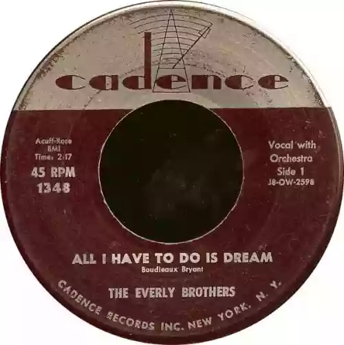 Cover The Everly Brothers - All I Have to Do Is Dream / Claudette