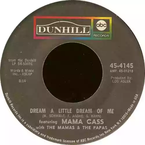Cover The Mamas & the Papas - Dream a Little Dream of Me