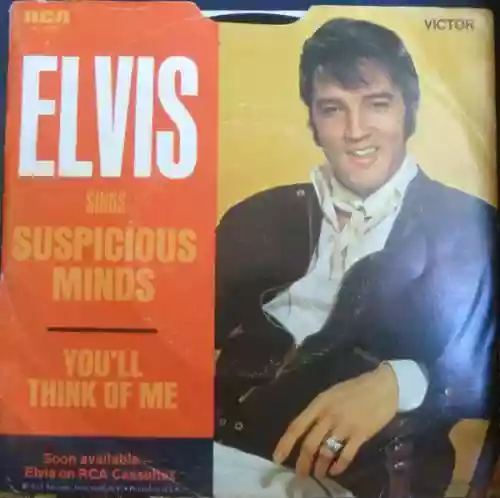 Cover Elvis Presley - Suspicious Minds / You'll Think of Me