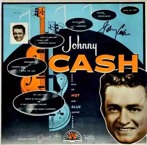 Cover di Johnny Cash With His Hot and Blue Guitar
