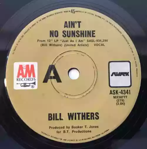 Cover Bill Withers - Ain't No Sunshine
