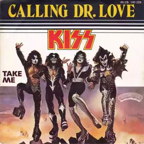 Cover KISS - Calling Dr. Love