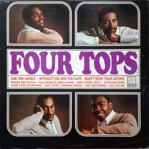 Cover Four Tops - Four Tops