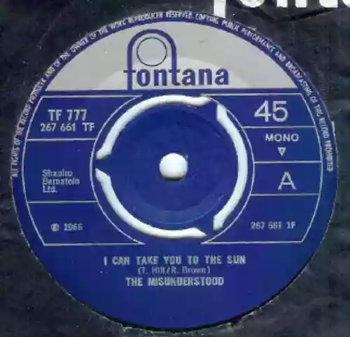 Cover The Misunderstood - I Can Take You to the Sun / Who Do You Love