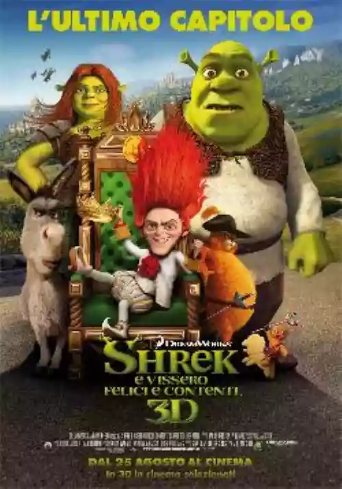 Cover di Shrek - E Vissero Felici e Contenti