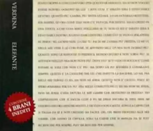 Cover di Elefante