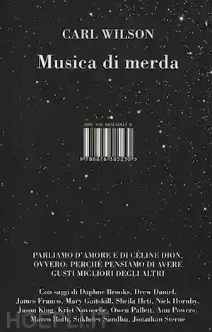 Cover of Carl Wilson Musica di merda